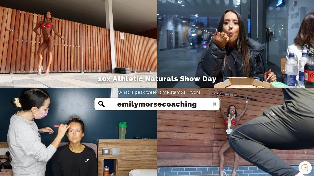 I Won The Overall | 10x Athletic Natural Show Day, time stamp and q&a | emilymorsecoaching