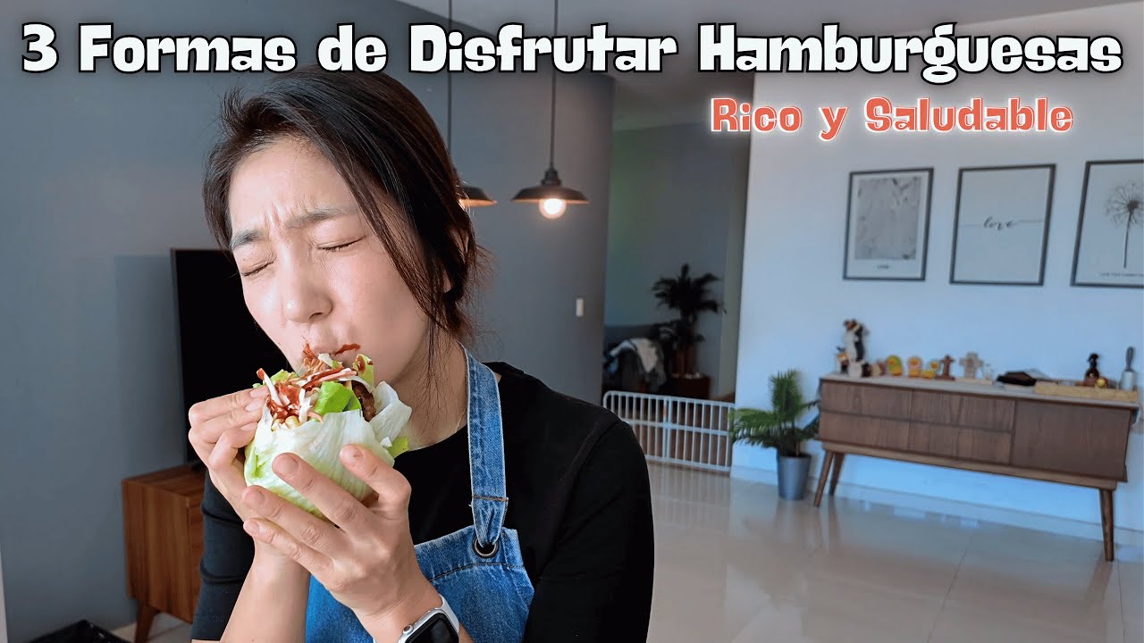 Tres Diferente Forma de Disfrutar HamburguesasㅣFacil y Rico😋