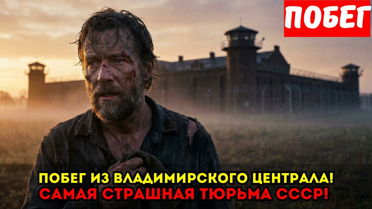 ПОБЕГ ИЗ САМОЙ СТРАШНОЙ ТЮРЬМЫ СССР! ВЛАДИМИРСКИЙ ЦЕНТРАЛ НЕ ПРОЩАЕТ...