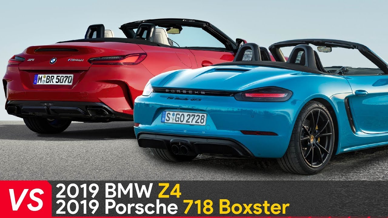 2019 BMW Z4 VS Porsche 718 Boxster ► Design & Specifications
