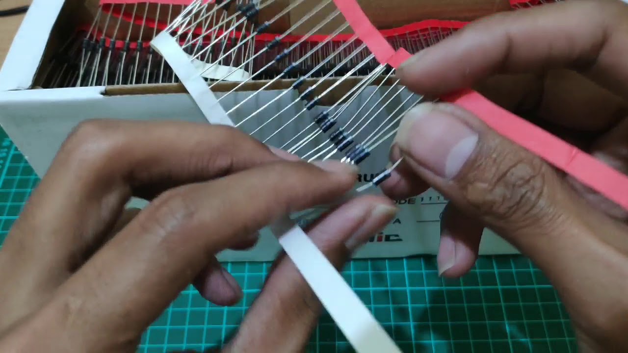 UNBOXING DIODE FR107 FR307 HER108 HER508 MIC ORIGINAL