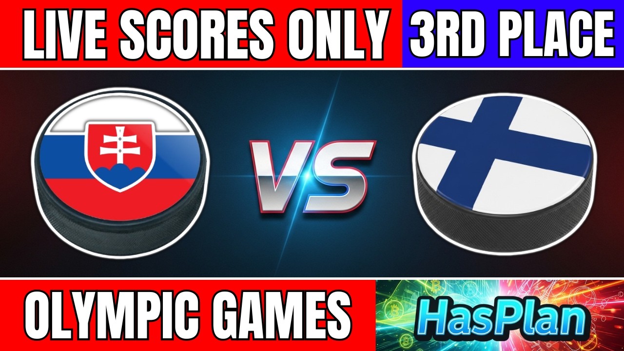 🔴 Slovakia vs Finland | Slovensko Fínsko hokej olympiada 2026 Live Score #hokejslovensko #livescore