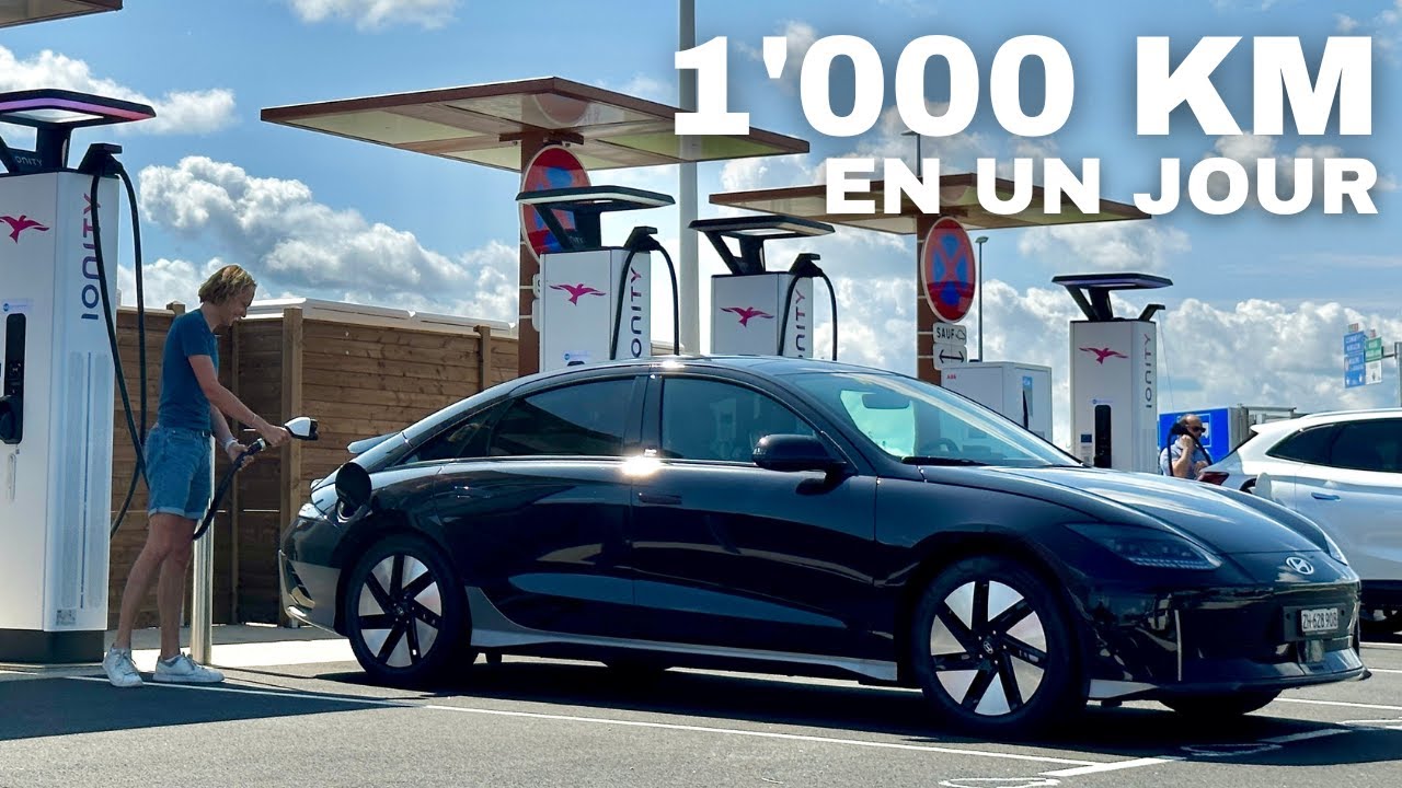 Long trajet en Hyundai Ioniq 6: la meilleure routière électrique?