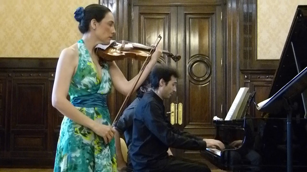 CECILIA ISAS (violín) y ALAN KWIEK (piano): Sonata en re mayor nº 1, op.12 (Beethoven)-00051