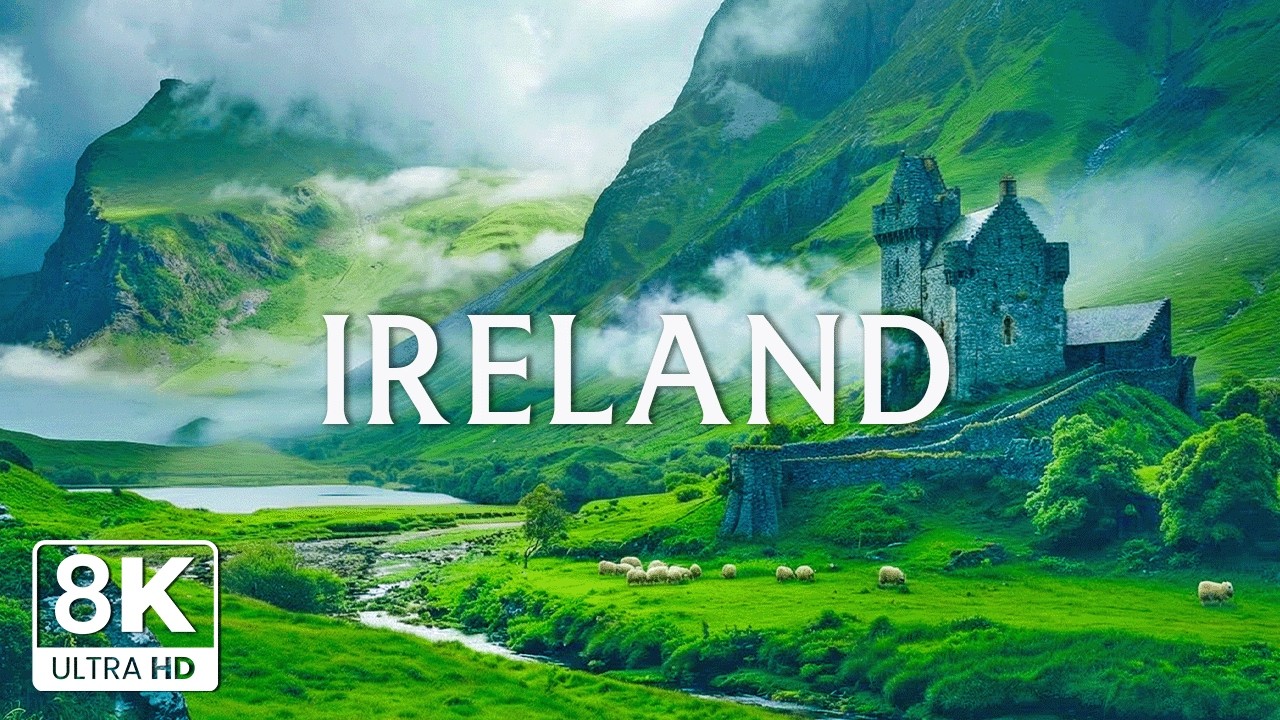 Wonders of Ireland 8K | A Celtic Dreamscape – Cliffs, Castles & Emerald Valleys