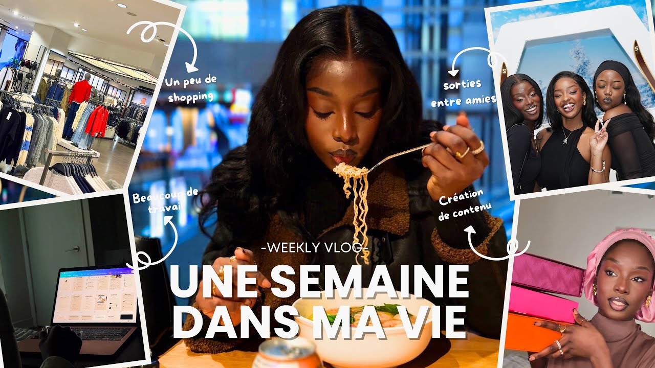 WEEKLY VLOG | Une semaine tranquille dans ma vie | Montreal Vlog |  Maguie