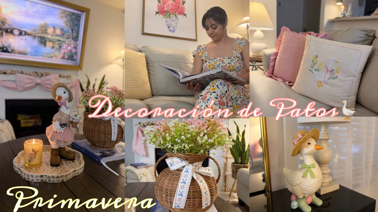 Decoración de Primavera🪿🌼 Decoracion de patos 🪿