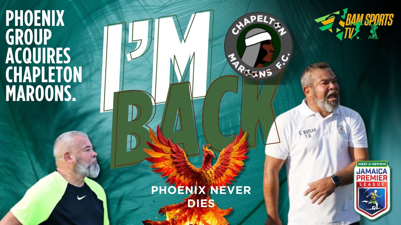 Крейг Батлер вернулся в Премьер-лигу Ямайки | Phoenix Group поглотила Chapleton Maroons FC