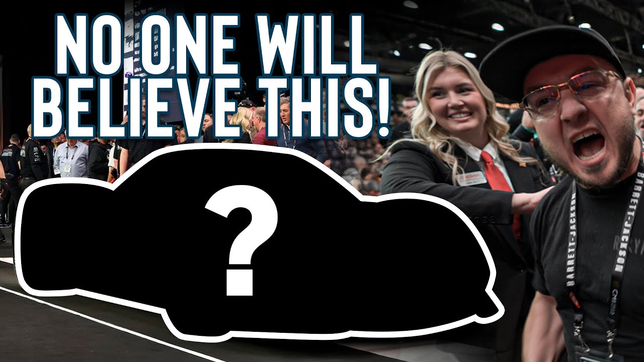 I Stole this Hypercar at Barrett Jackson Scottsdale 2025!
