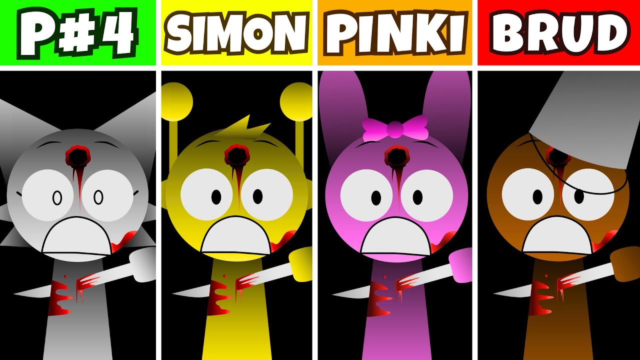Incredibox Sprunki: Phase 4 But Simon VS Pinki VS Brud