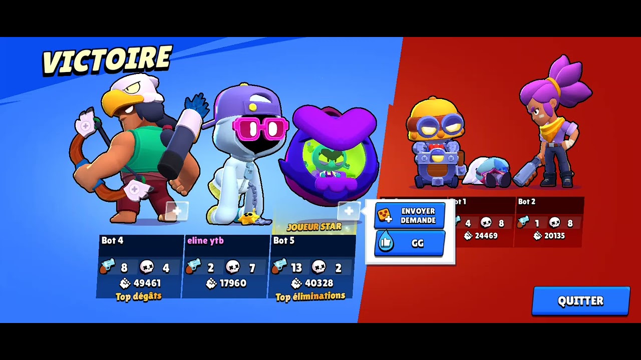 Une vidéo sur brawl star❤🍫