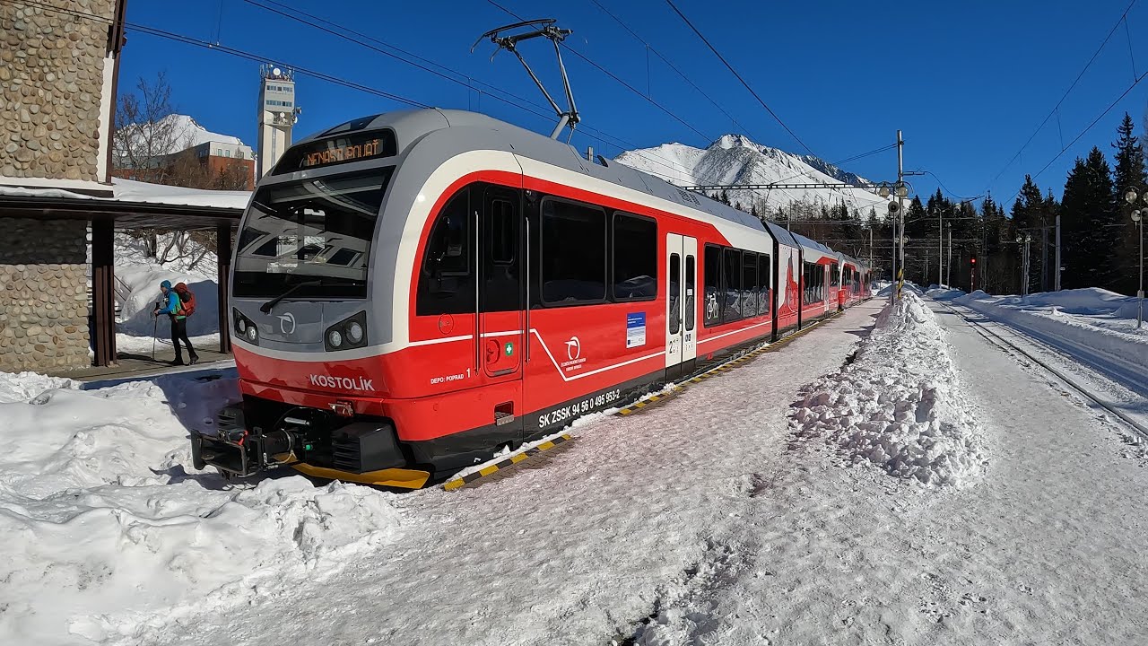 Vlaky ● Zima v Tatrách ● 2022