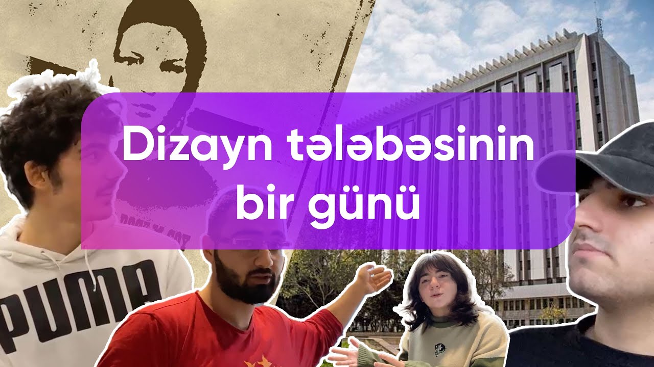 Azərbaycanda #dizayn ixtisasında təhsil almaq | AzMİU