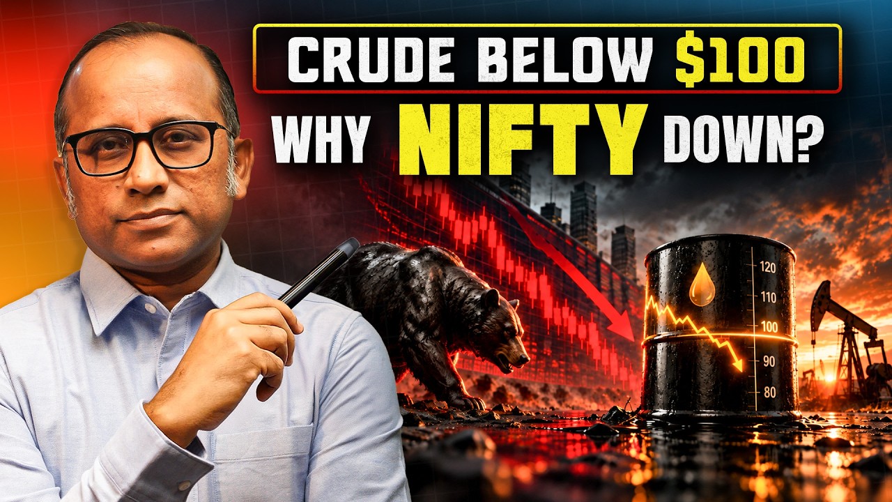 NSE IPO Listing पे क्या करें?  Crude $100 के नीचे , पर खतरा टाला नहीं #bulltrack #nifty #nseipo