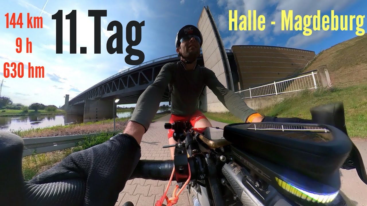 11.Tag - 11.6.25 - Halle nach Magdeburg- Deutschlandtour - Gravelbike - Rispe - Andreas Freimann
