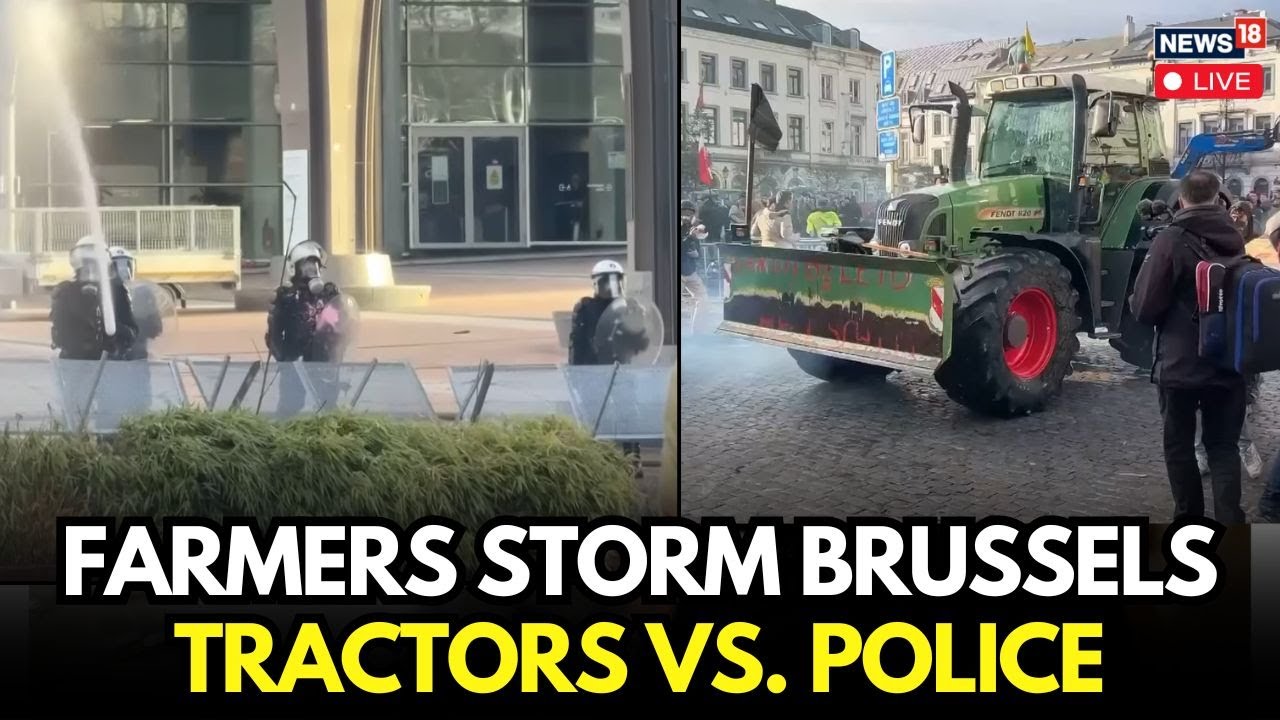 LIVE | Farmers Block Roads In Brussels To Protest South American Free-Trade Deal | N18G