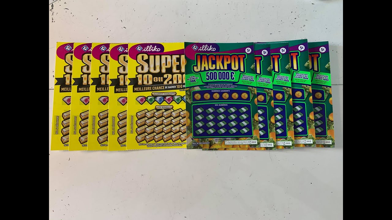 5 JACKPOT ⚡️ VS ⚡️5 SUPER 10 ou 200 qui va GAGNER? 💰🍀🤑