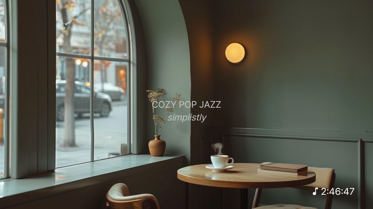 [playlist] 카페 창가에서 듣는 겨울 재즈 | Cozy Winter Jazz for Relax & Focus