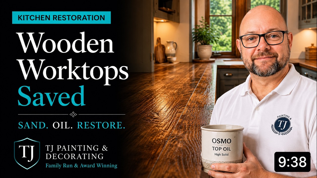 DECORATOR EXPLAINS How to Oil and Protect Wooden Kitchen Worktops
