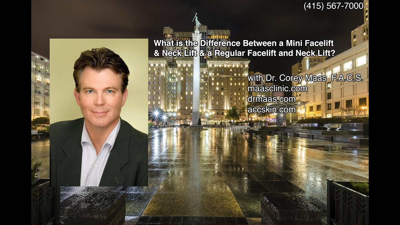 What is the Difference Between a Mini Facelift | Neck Lift | a Regular Facelift and Neck Lift?
