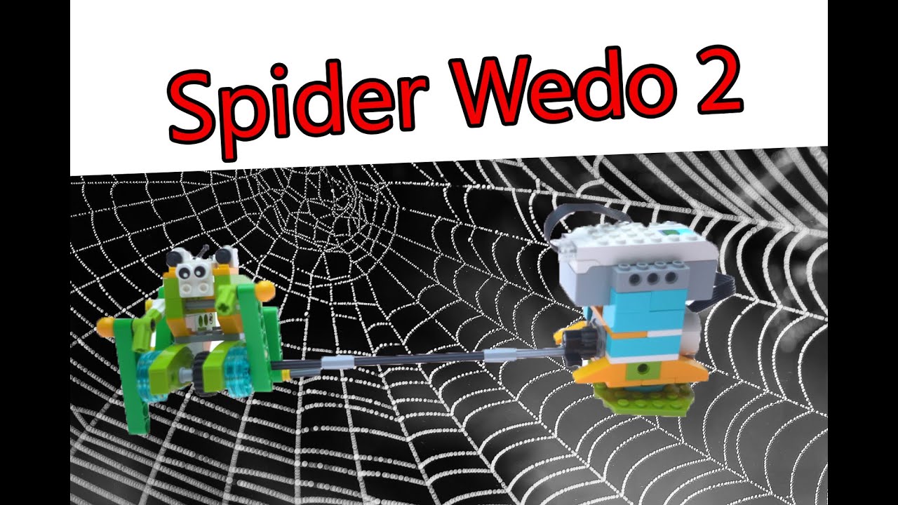 Spider LEGO WEDO 2 45300 at covid time/Паук из Лего Веду 2