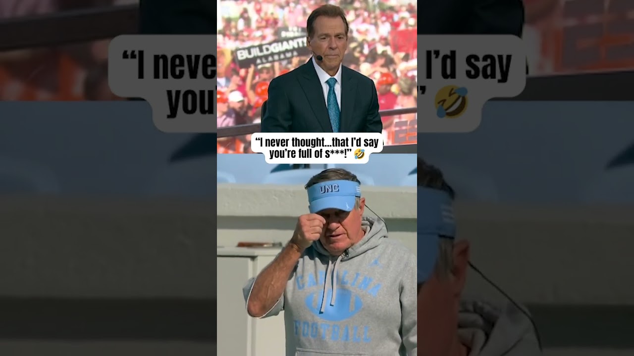 Savage Saban came out for Bill Belichick 🍿