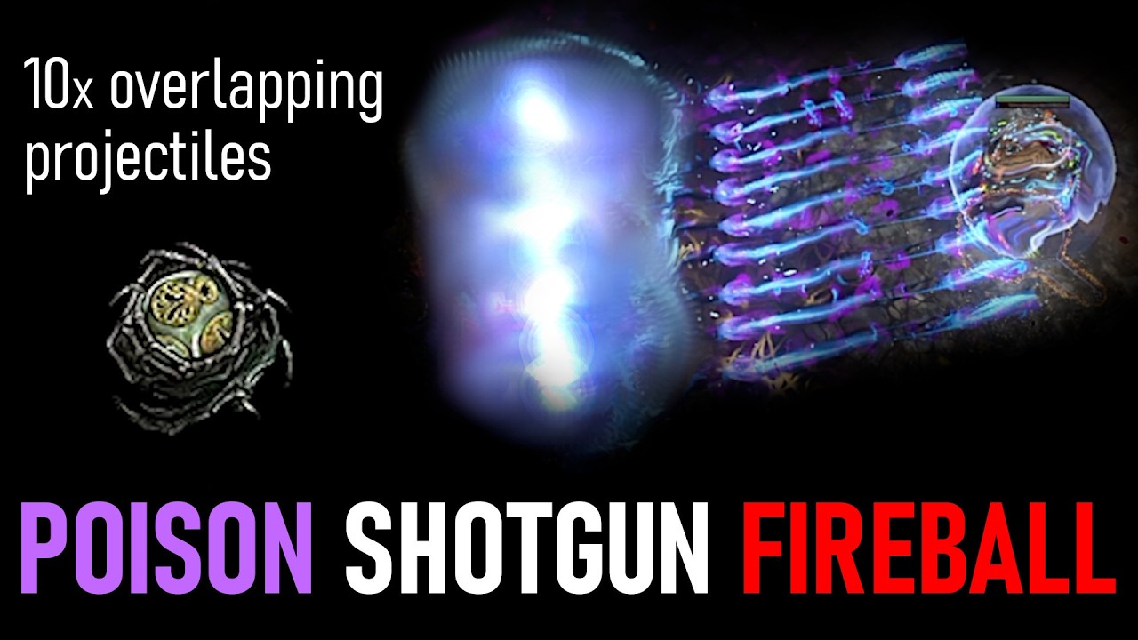Poison Shotgun Fireball Trickster ft. Ephemeral Bolts (NEW JEWEL)