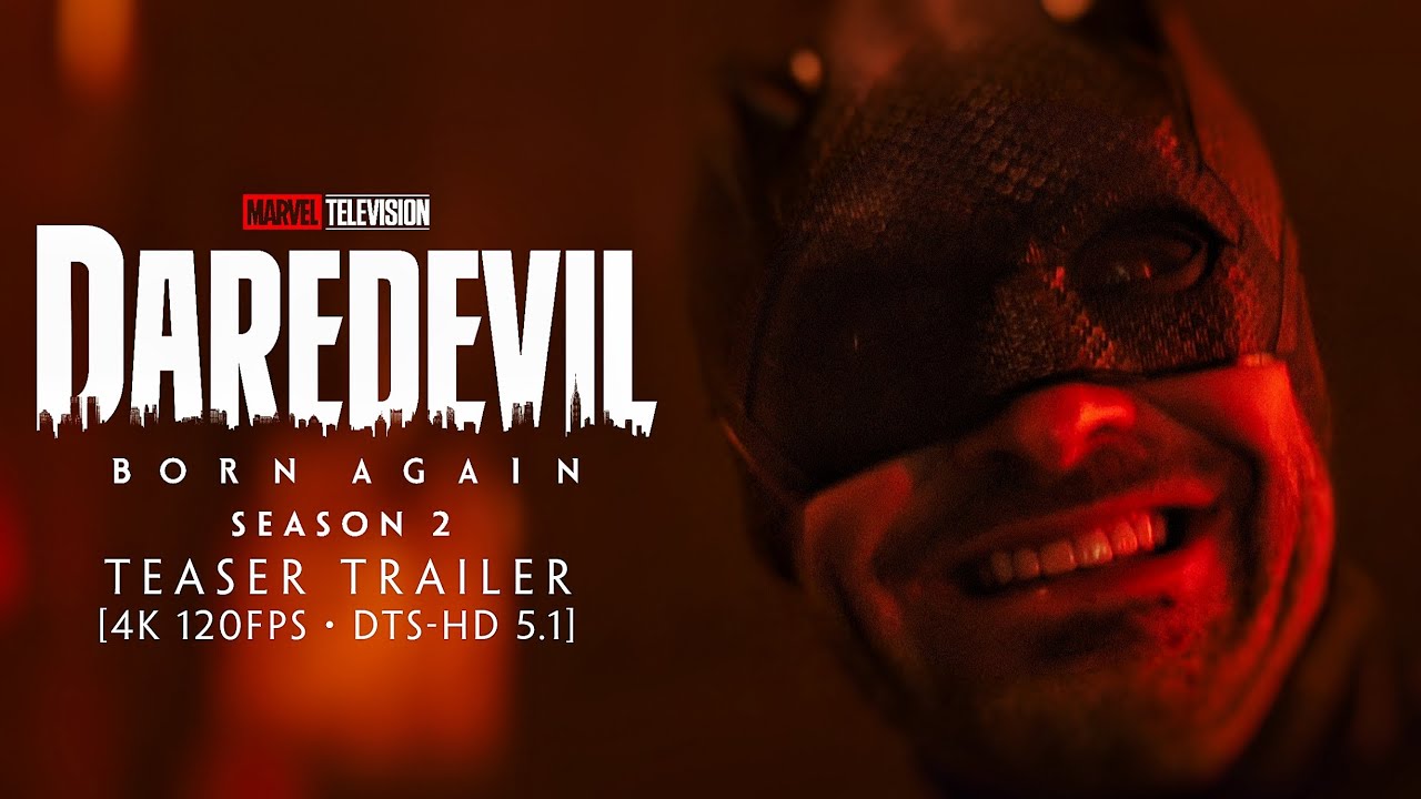 Daredevil: Born Again - Season 2 (2026) Teaser Trailer [4K 120FPS • DTS-HD 5.1]