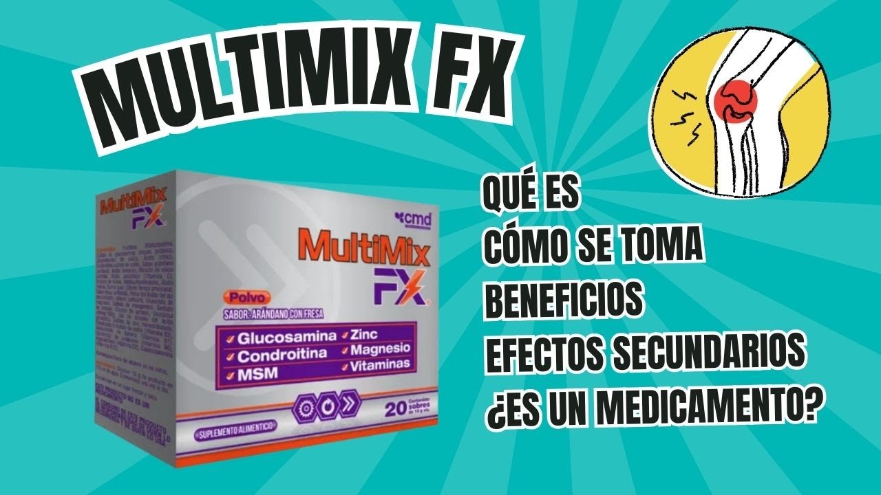 Multimix FX: Qu&eacute; es, Beneficios, C&oacute;mo se toma, Efectos, &iquest;Qu&eacute; otros suplementos tomar?