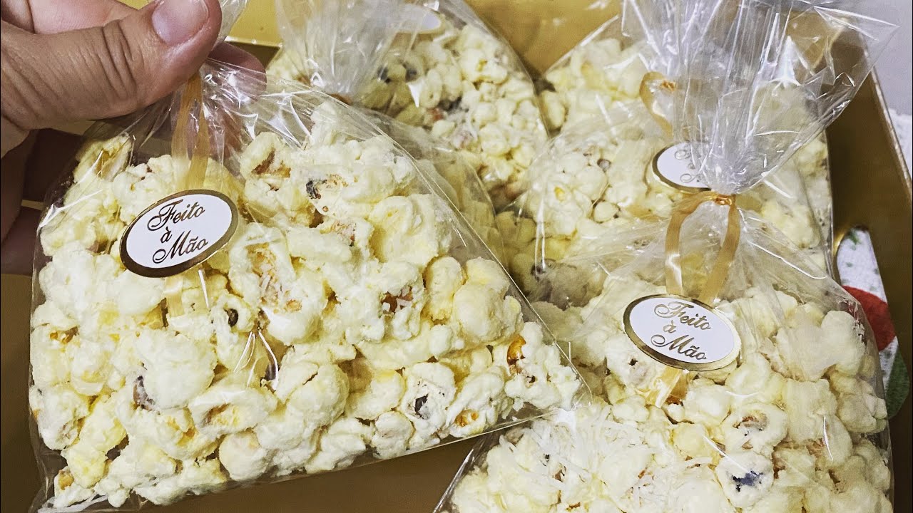 Ganhe Dinheiro com Pipoca gourmet de ninho com Coco 🥥 fica pronta em 10 minutos