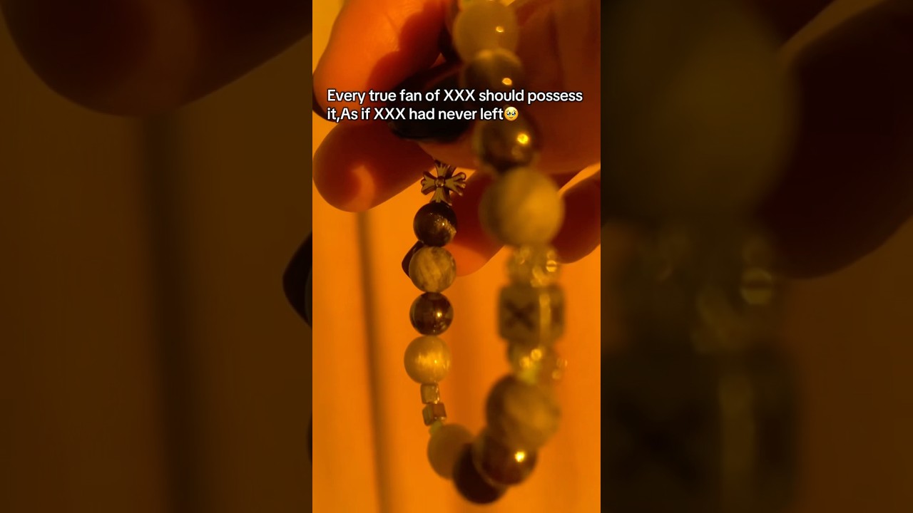 Custom XXX bracelet🥹#custom #bracelet#gift #llj#xxxtentacion #999 #foryou