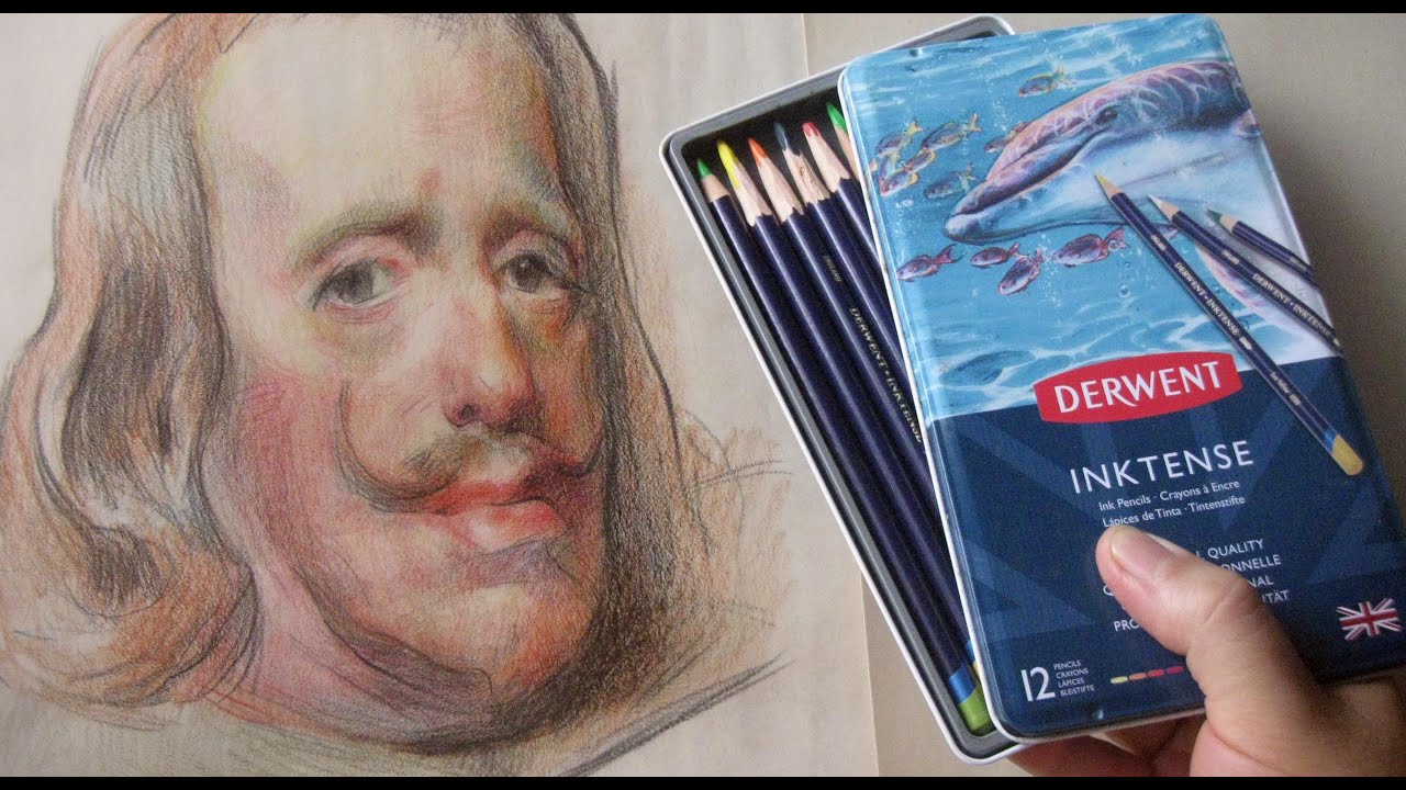 PROBANDO LOS INKTENSE DERWENT