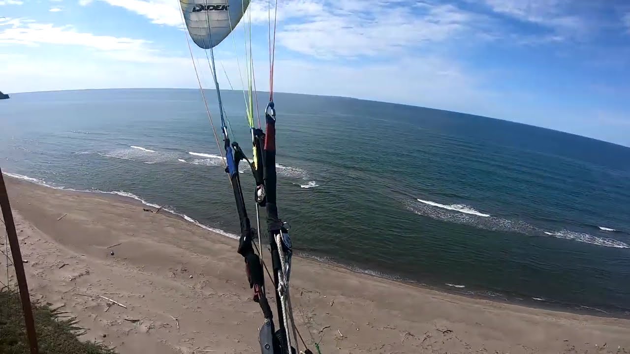 暖かな頃の上浜にて