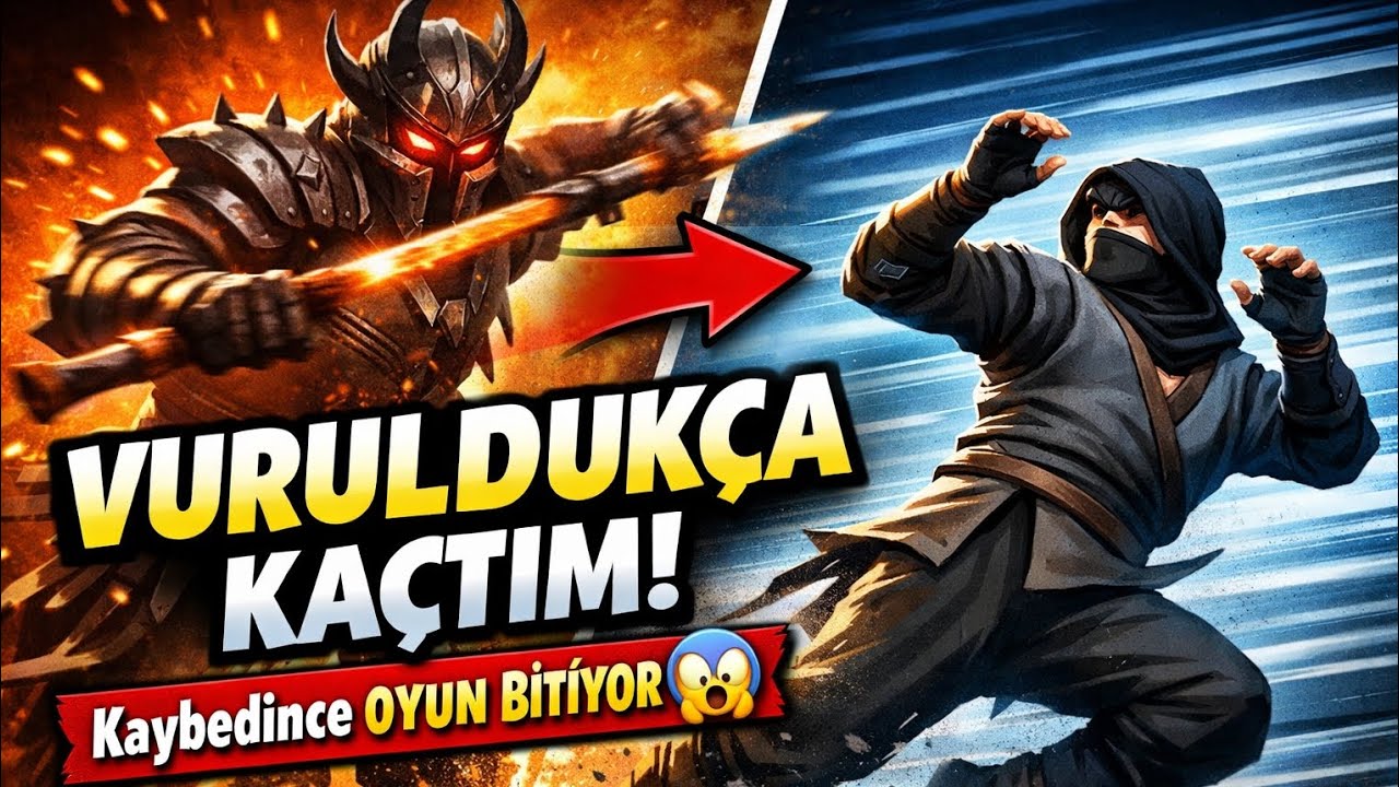 VURULDUKÇA KAÇTIM😱|shadow fight 