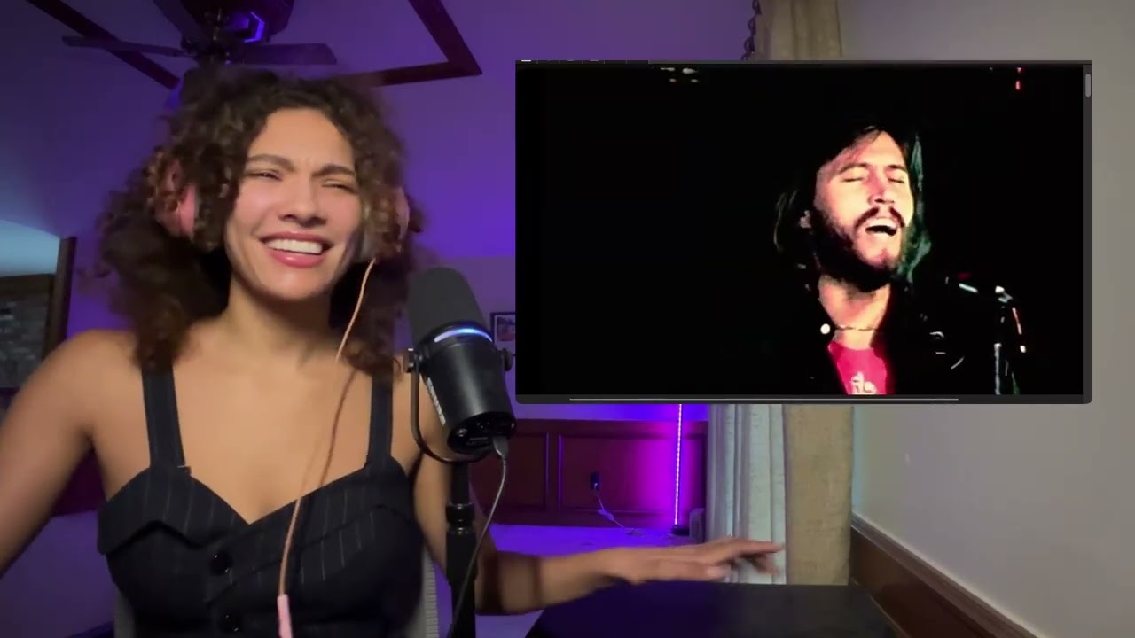 Reacting to Bee Gees - Fanny Be Tender With My Love 1975