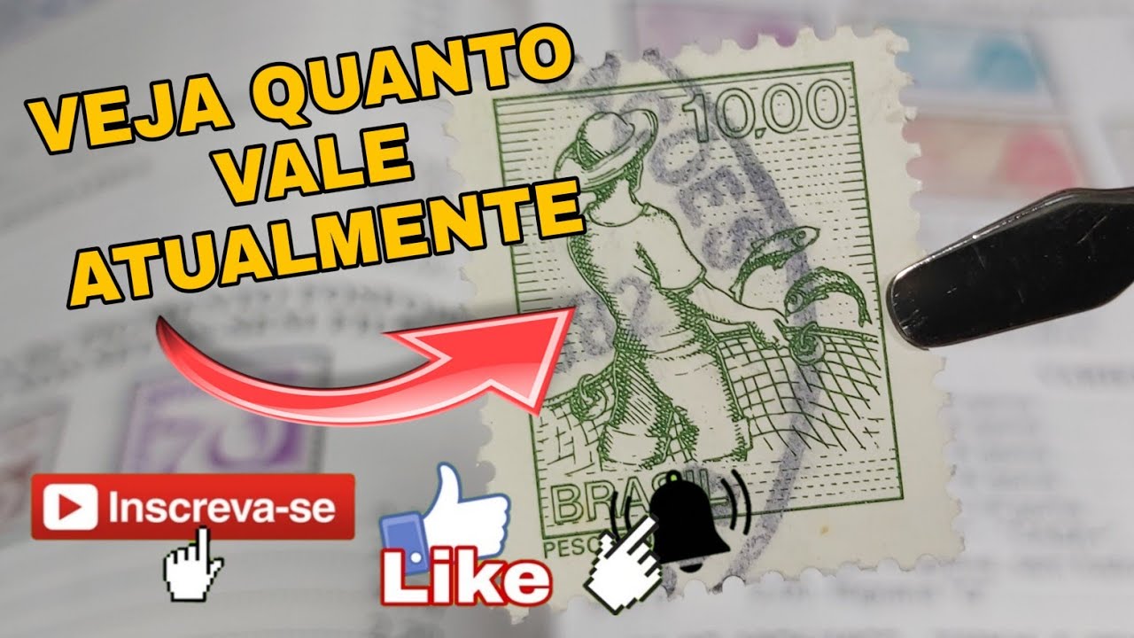 Selo Tipos e Profissões Nacionais 