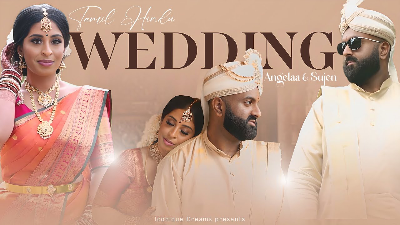Soulful Tamil Hindu Wedding Highlights | Angelaa & Sujen’s Love Story 💕