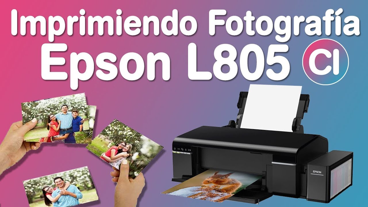 Impresora de Fotografías Calidad Profesional sin Bordes - Epson L805
