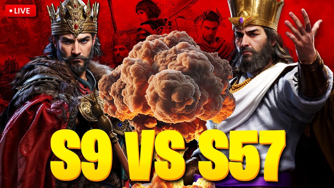 S9 vs S57 War Stage | Chill Stream | Age of Empires Mobile !eneba