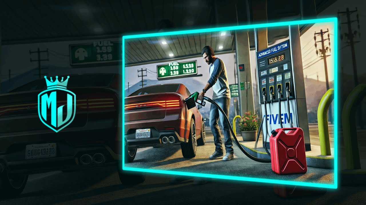 [FREE] LC Fuel ⛽ System for FiveM | ESX & QBCore | Realistic Fuel, EV, Diesel | MJ DEVELOPMENT