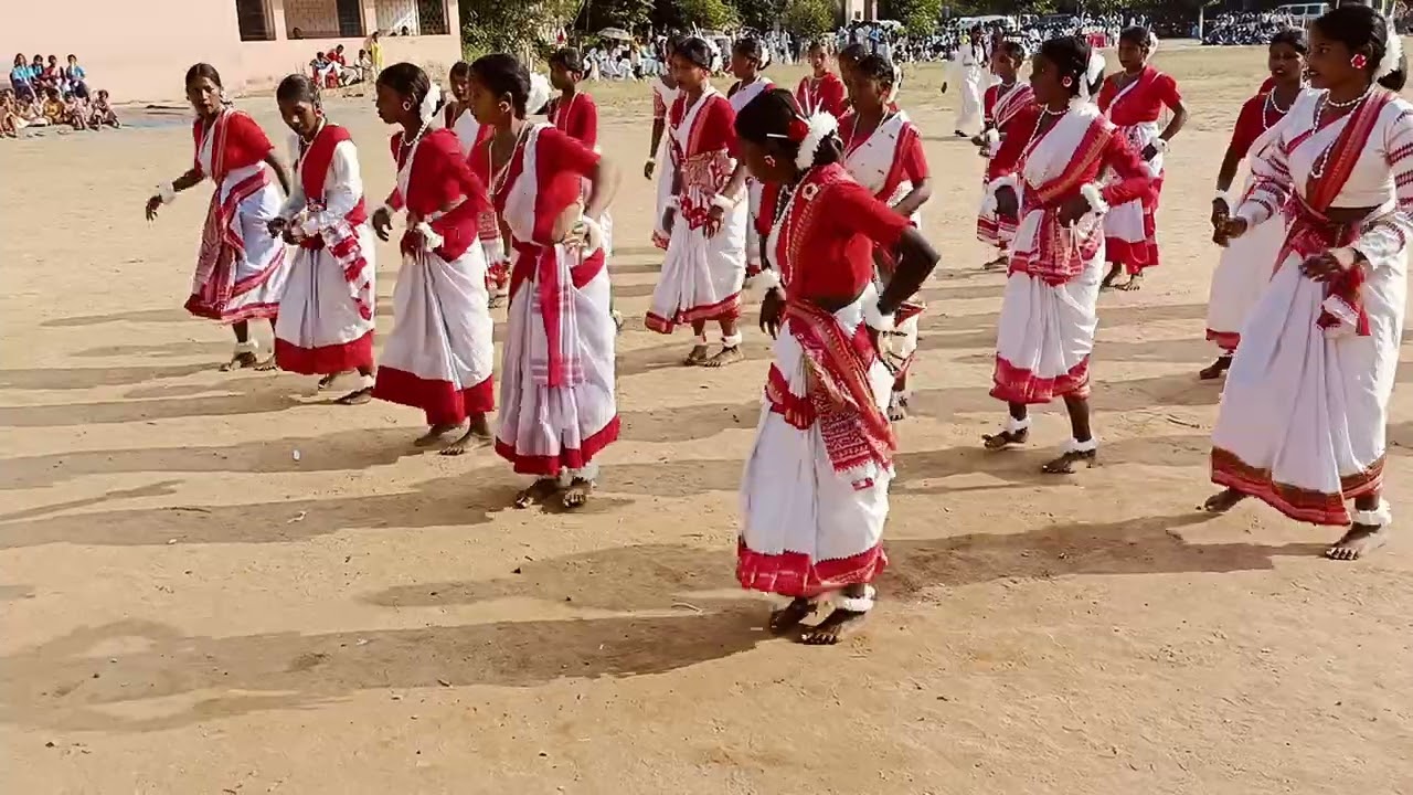 Aadivasi song#birsa Munda balsokra#beautifully dance#ground of chanho