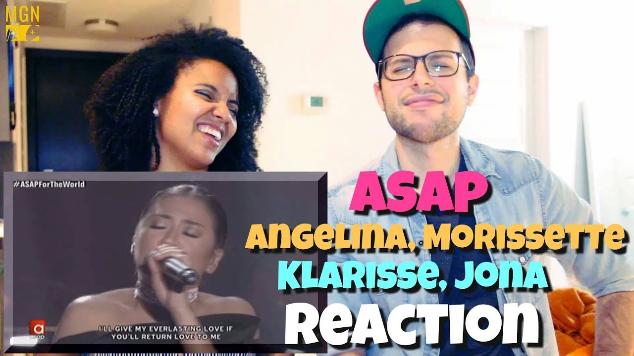 ASAP - Angeline, Morissette, Klarisse, Jona (Diva Showdown) Reaction