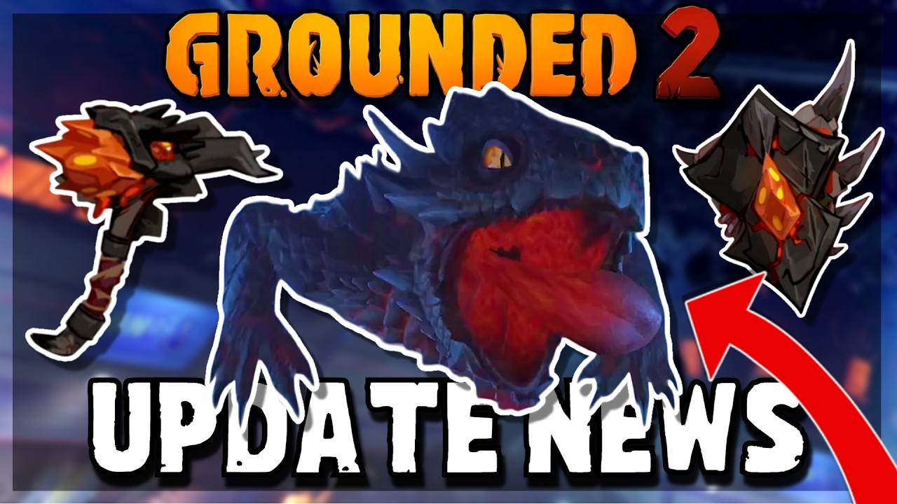 Grounded 2 Spring Update News - Lizard Boss! - New Weapons & Armor! & More!