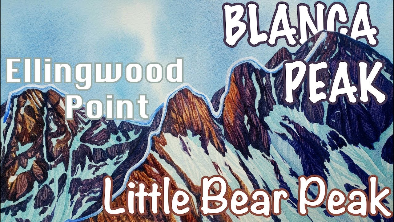 Little Bear Peak to Blanca  Peak Traverse + Ellingwood Point // Single Day