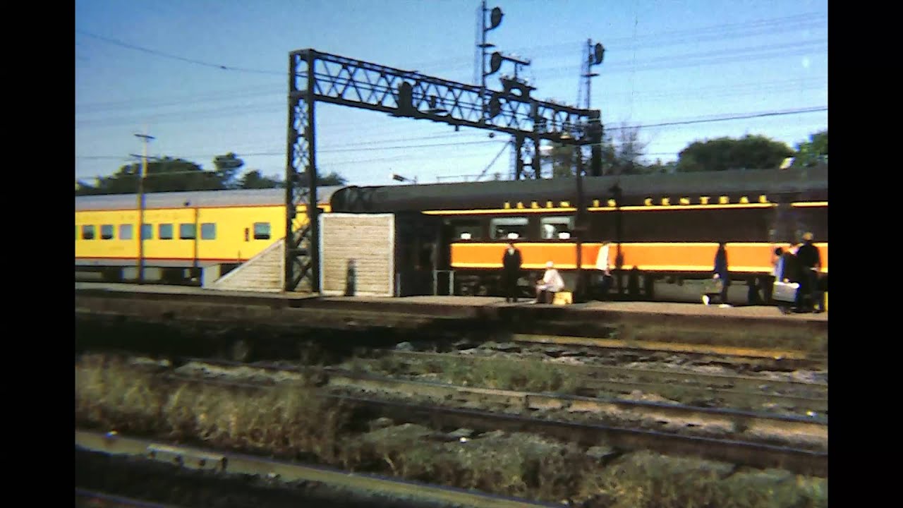 Classic Chicago Southwest Suburban Trains in the 1970s