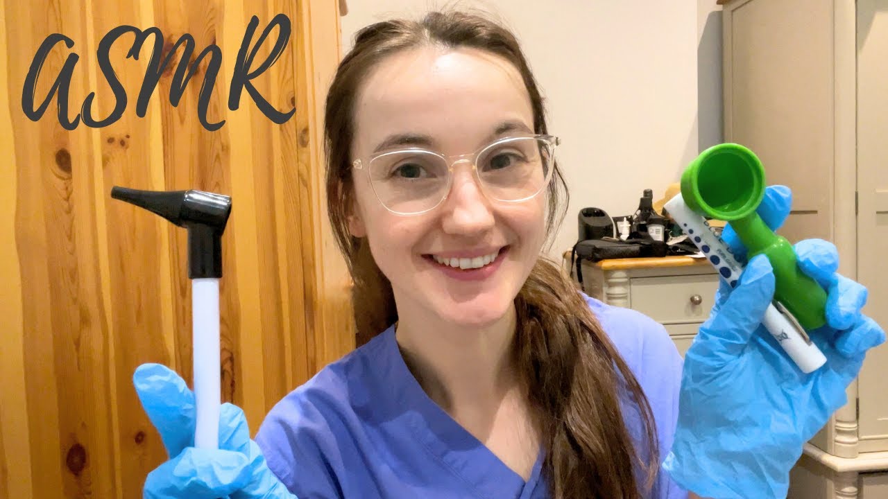 ASMR ENT Medical Exam | Ear, Nose & Throat Examination Roleplay