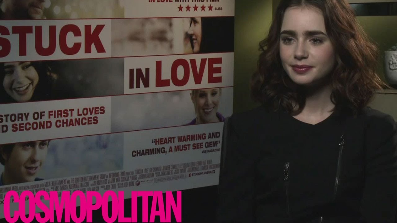 Lily Collins Stuck In Love interview: on eyebrows and Cara Delevingne, 2013