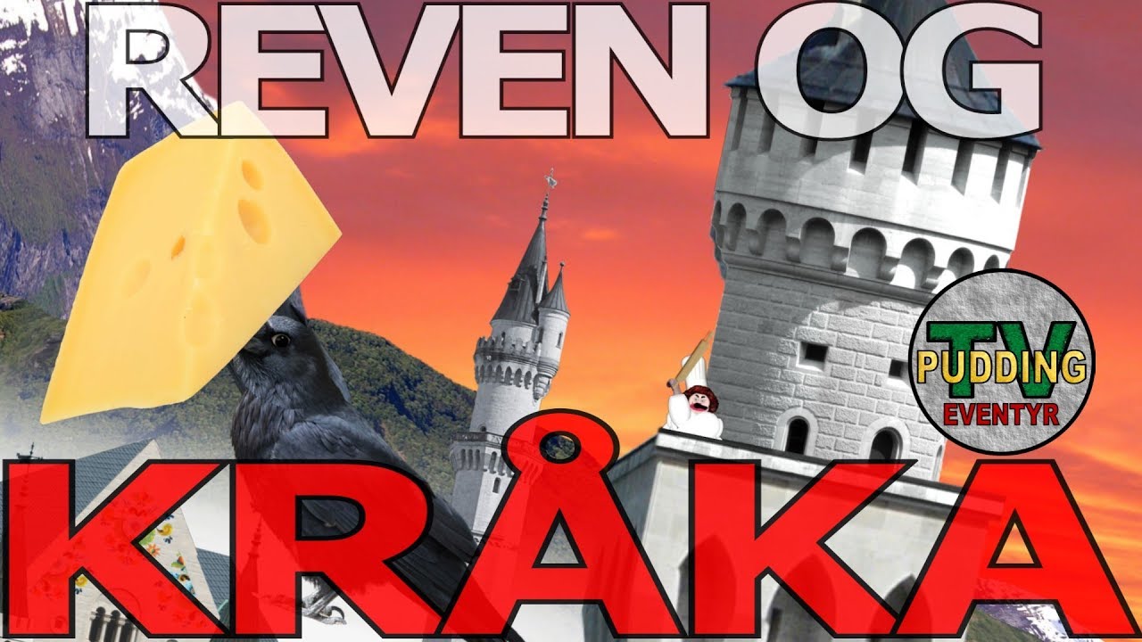Reven og kråka - Æsops fabler