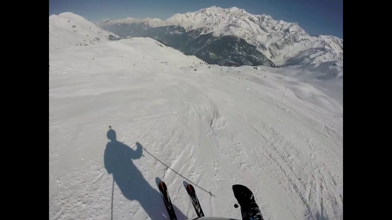 les contamines montjoie piste noire 