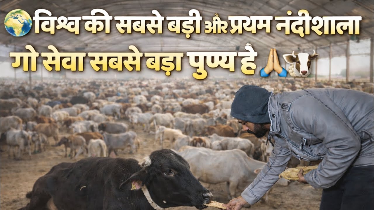 गौशाला में बीमार गायों की सच्चाई 😢 | गौ-माता सेवा व्लॉग | Goshala me bimar gayo ko rotiya khilai 